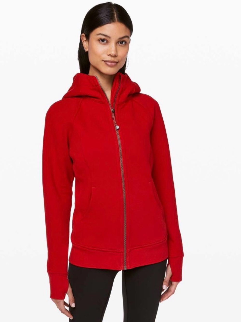 Lululemon Scuba Hoodie *Light Cotton Fleece in Dark Res